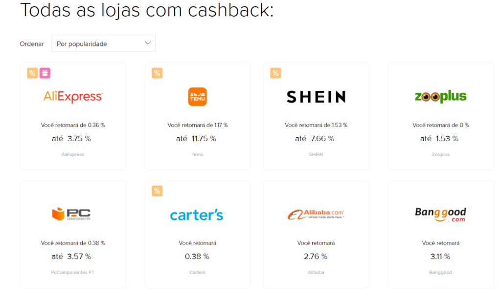 Megabonus cashback