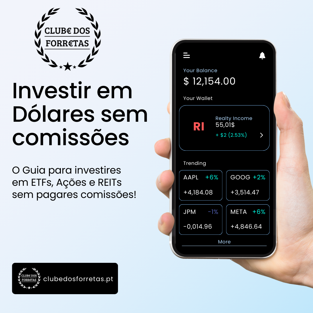 Como investir em Dólares sem comissões